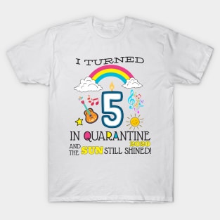 Quarantine 5th Birthday 2020 T-Shirt